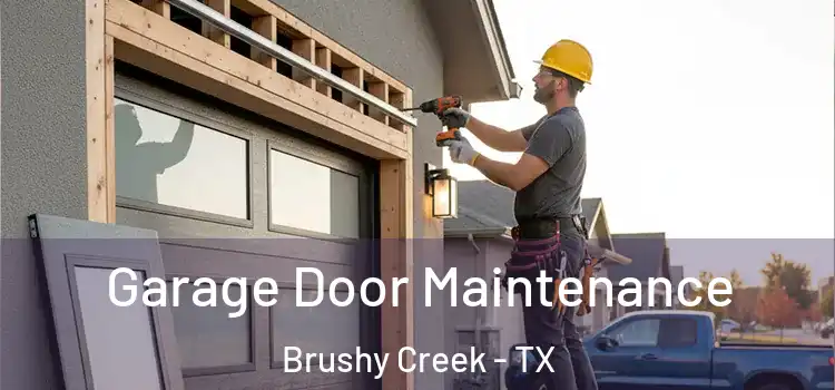 Garage Door Maintenance Brushy Creek - TX