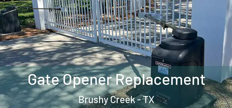 Gate Opener Replacement Brushy Creek - TX