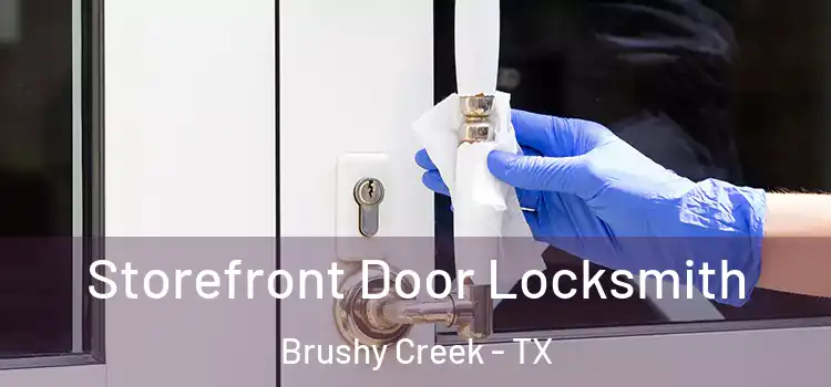 Storefront Door Locksmith Brushy Creek - TX